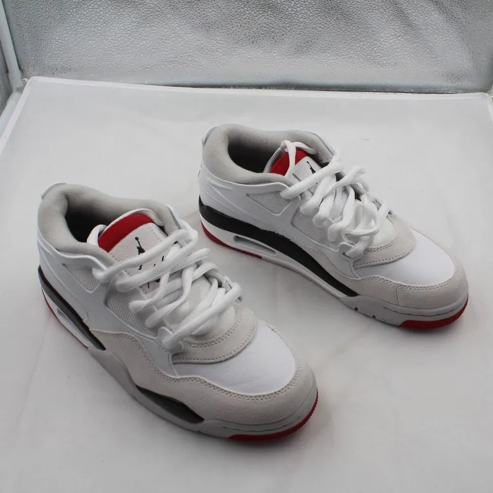 Jordan Air Jordan 4 RM Low Top Sneakers Size 6.5 Youth / 8 Women White Varsity